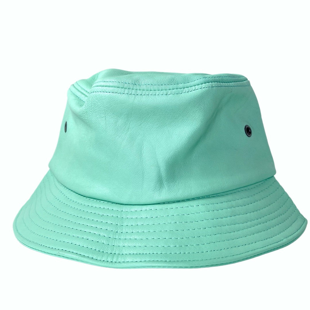 The Black PRSVR Leather Bucket Hat