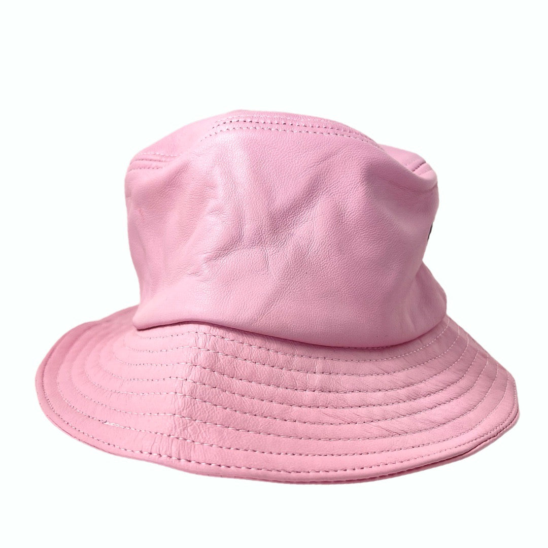 The Black PRSVR Leather Bucket Hat