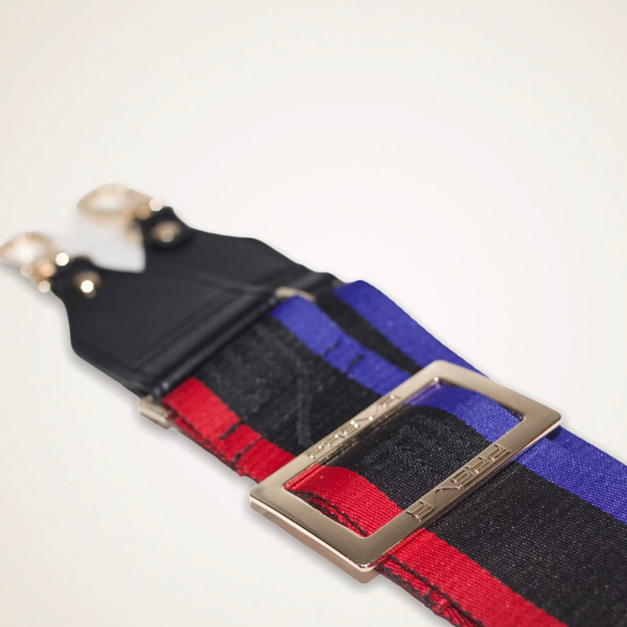 The Valley Duffle (Red/Black/Blue)