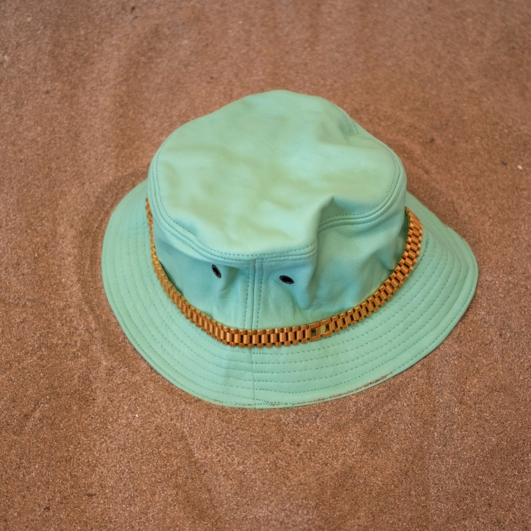 The Black PRSVR Leather Bucket Hat