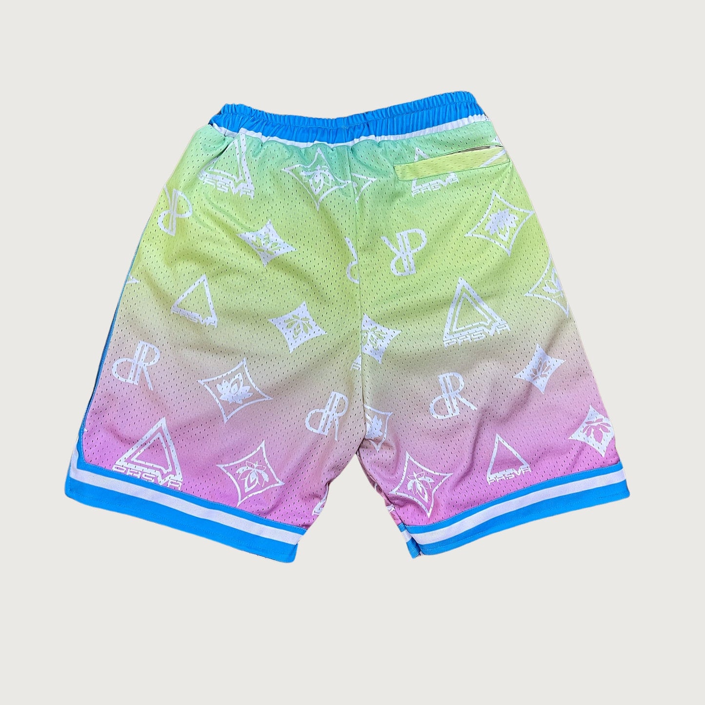 Pyramid Print Shorts