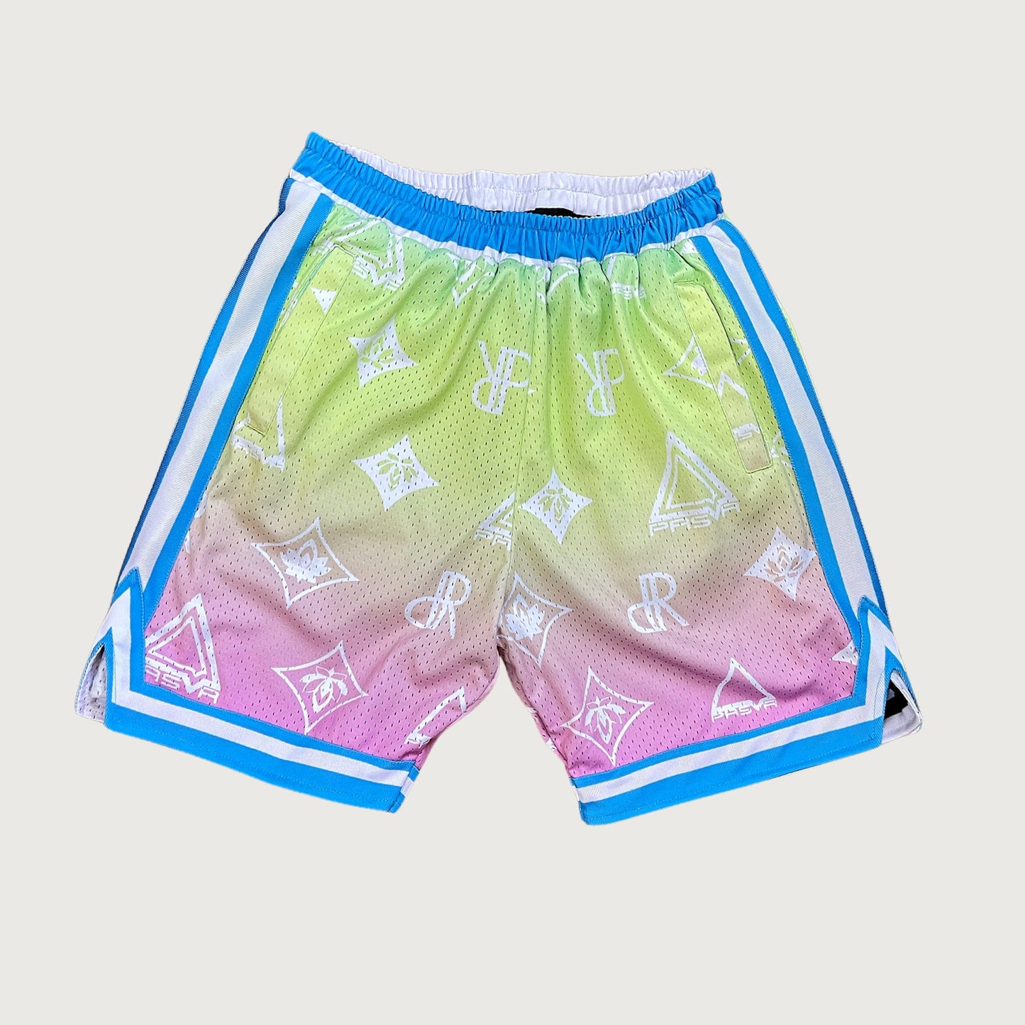 Pyramid Print Shorts