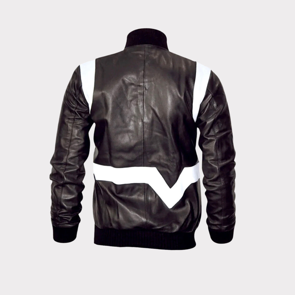 Youth Valley Bomber (Black/White)