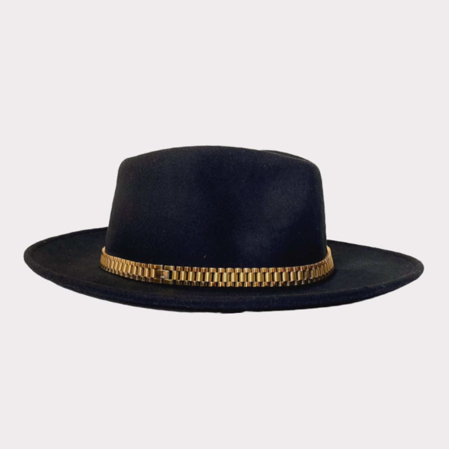 The PRSVR Chain Link Fedora: Tan and Black