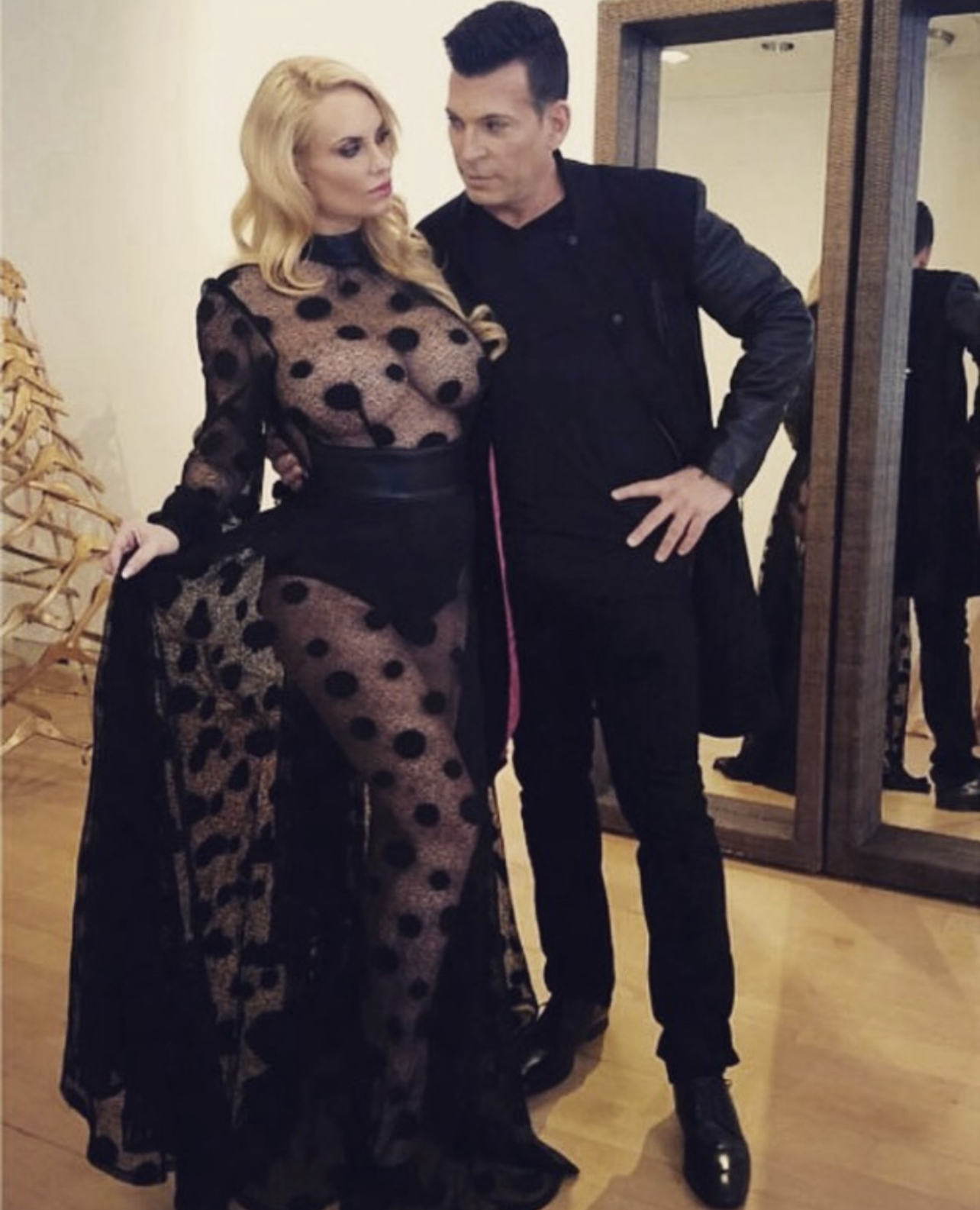 David Tutera in Black Lab Coat