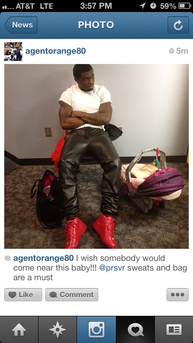Earl Bennett in Luxury Track Pants