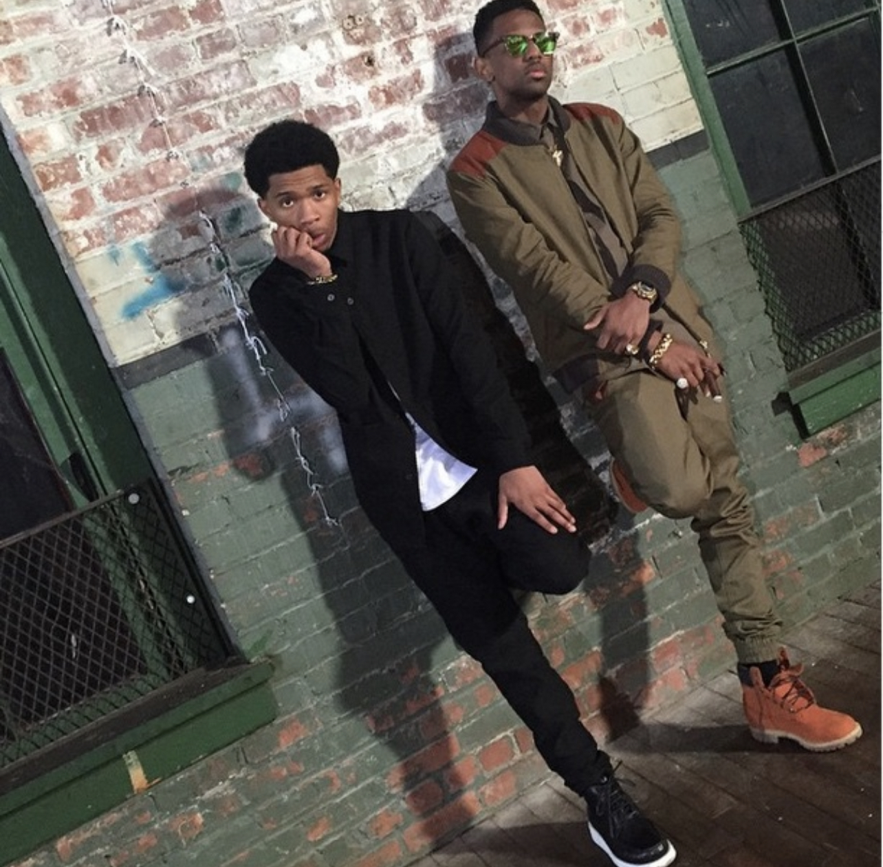 Fabolous in Green Flight Suit