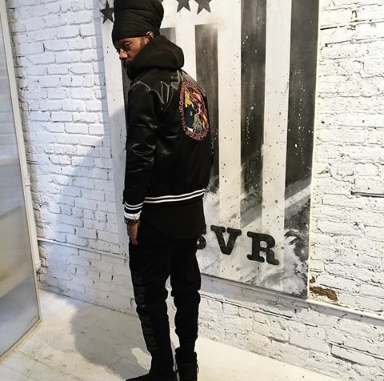 Groovey Lew in Satin Dojo Jacket