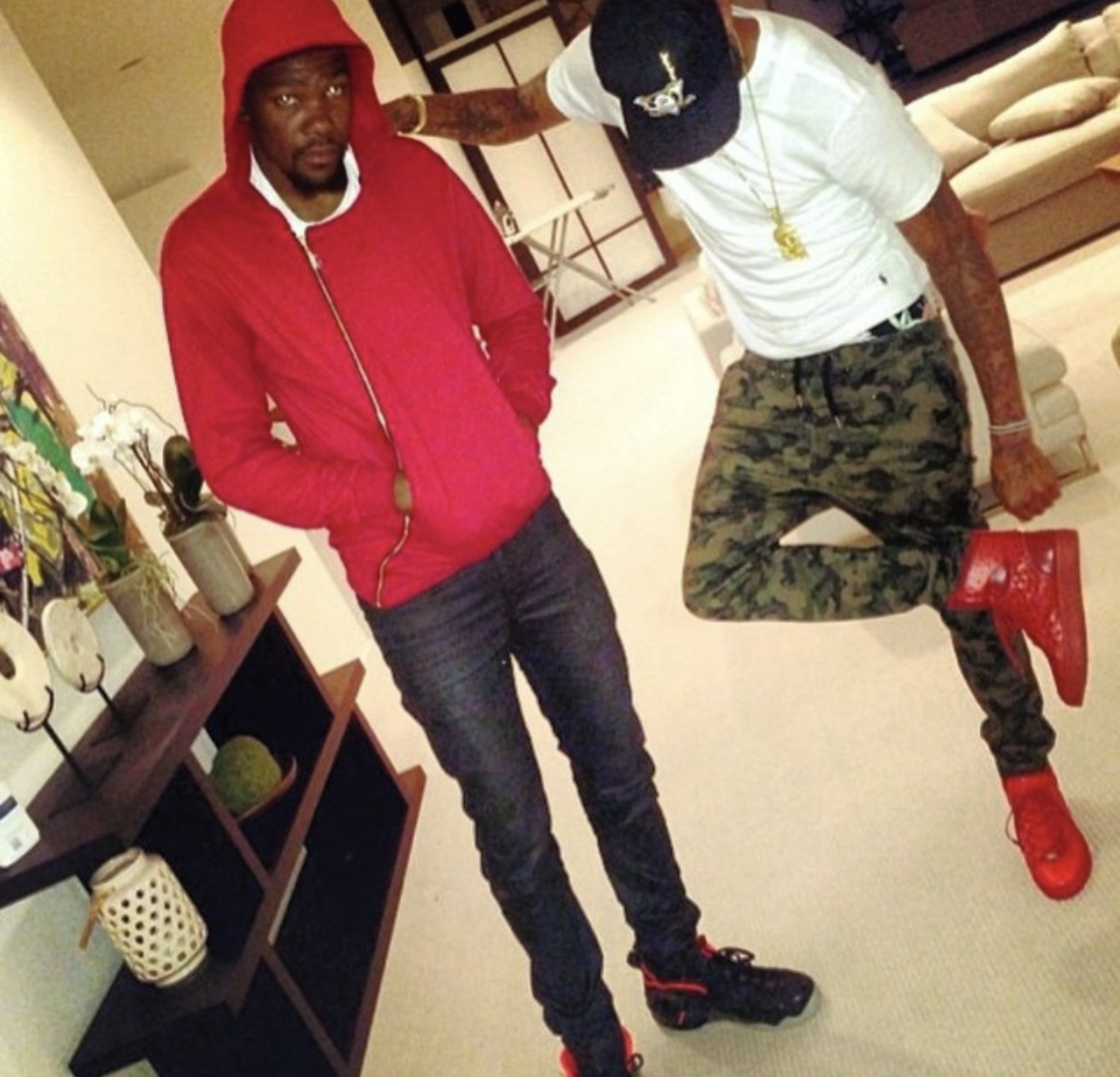 Kevin Durant in Cross Body Hoodie