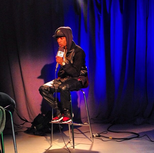 Rockie Fresh in Leatherman and Luxury Track Pants