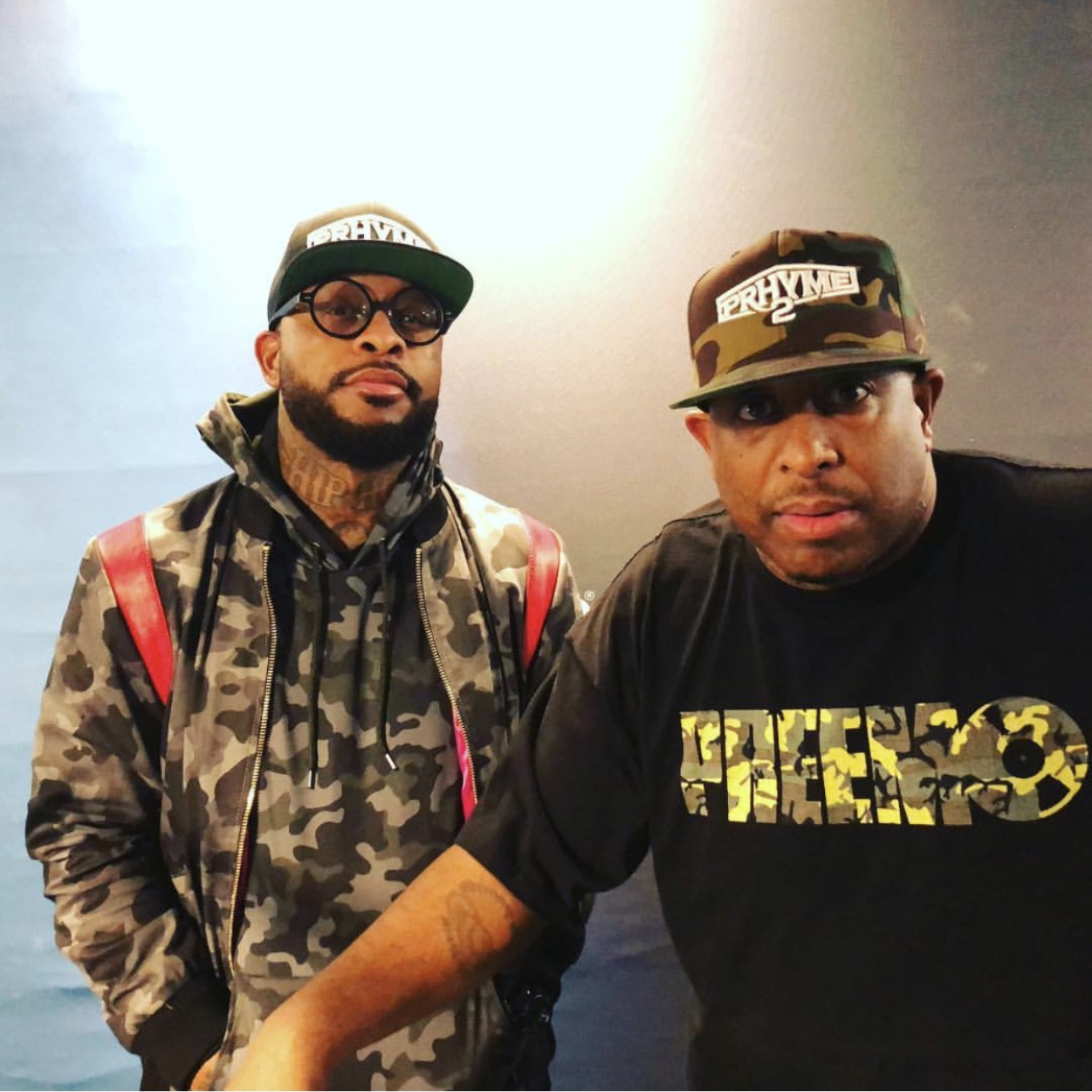 Royce da 5'9" in Camo Flight Jacket